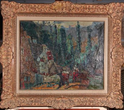null MICHEL KIKOINE (1892-1968)

Annay-sur-Serein, 1958

Huile sur toile signée en...