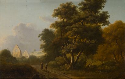 null ATTRIBUE A LANTARA (1729-1778)

Paysages animés

Paire de toiles en pendant.

23,5...