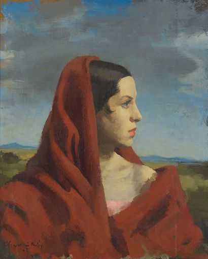 null ROGER CHAPELAIN-MIDY (1904-1992)

L'italienne, 1945

Huile sur toile signée...