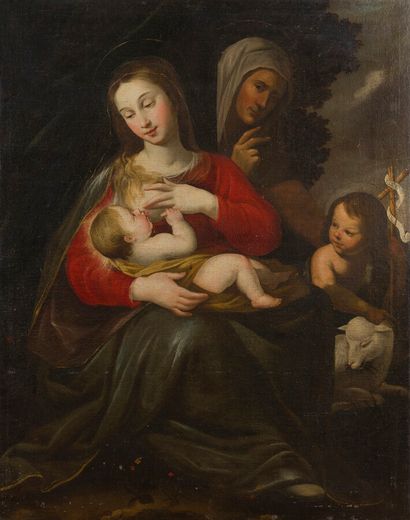 null ECOLE ESPAGNOLE VERS 1650

Vierge à l'Enfant avec Sainte Elisabeth et Saint...