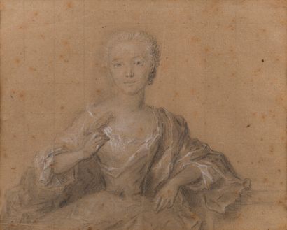 null ECOLE DE JEAN-MARC NATTIER(PARIS 16851766)

Portrait de femme en buste 

Crayon...