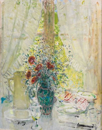 null PIERRE EUGENE MONTEZIN (1874-1946)

La fenêtre

Huile sur toile, signée en bas,...