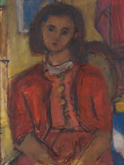 null BELA CZOBEL (1883-1976)

Jeune femme dans un intérieur

Huile sur toile, 

signée...