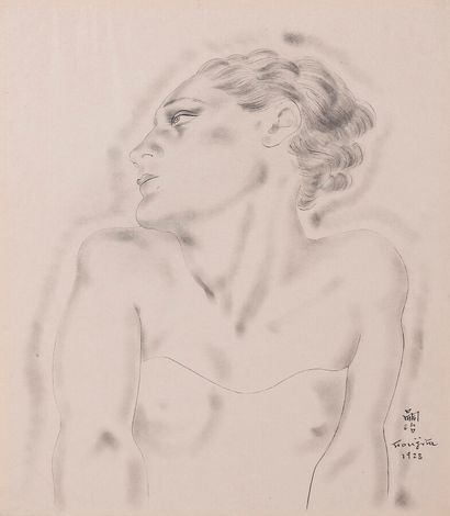 null TSUGUHARU-LEONARD FOUJITA

Buste de la danseuse, modèle, 1928

Dessin à la plume,...