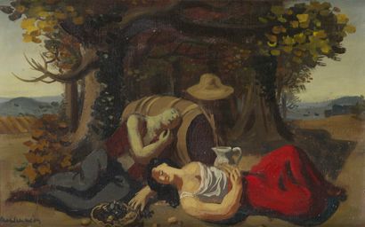 null ROGER CHAPELAIN-MIDY (1904-1992)

La sieste après le déjeuner

Huile sur toile...