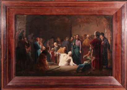 null CLAES CORNELISZ MOYAERT (1592/93-1655)

La résurrection de Lazare

Panneau de...