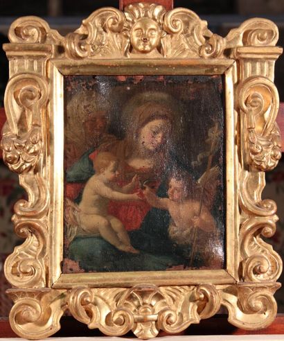 null ÉCOLE BOLONAISE VERS 1700

Vierge à l'Enfant

23 x 19 cm.

(En mauvais état)....