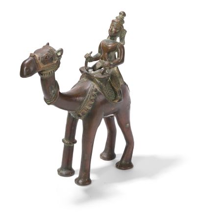 null JOUET D'ENFANT

Musicien sur un dromadaire

Bronze.

Inde du Nord-Ouest, Rajasthan...