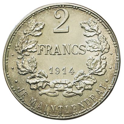 null LUXEMBOURG.

Marie Adélaïde. 1912-1919.

Essai en argent de 2 Francs 1914. 8,89grs....