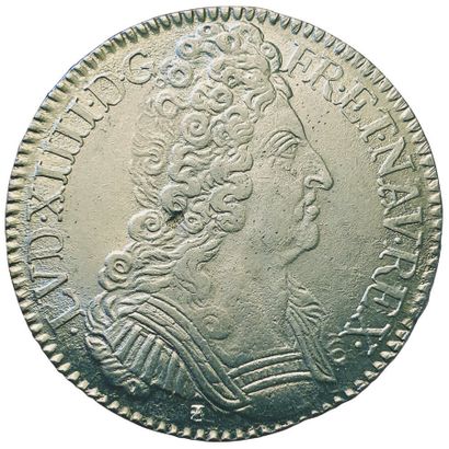 null LOUIS XIV. 

Ecu aux trois couronnes. 

1709 M. Toulouse.30,47grs. Gad.229 (...