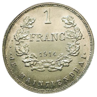 null LUXEMBOURG.

Marie Adélaïde. 1912-1919.

Essai en argent de 1 Franc 1914. 4,40grs....