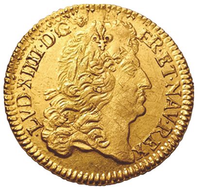LOUIS XIV.

1643-1715.

Louis d'or à l'écu....