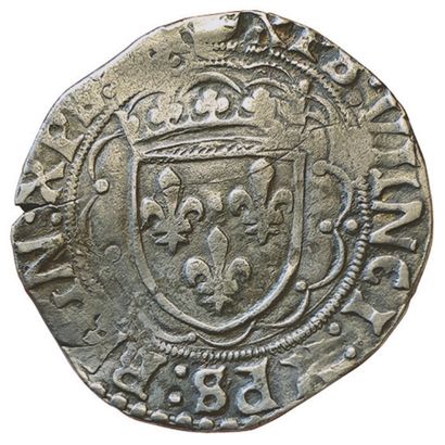 null Francis I. 

1515-1547. 

Teston with bare shoulder. Tours. 9,32grs. March.2385....