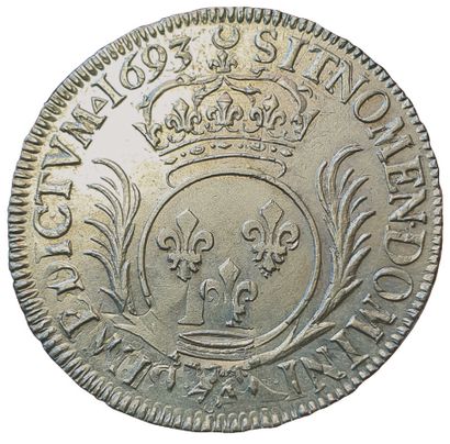 null LOUIS XIV. 

Demi écu aux insignes. 

1693 A. Paris. Ref.13,52grs. Gad.185....