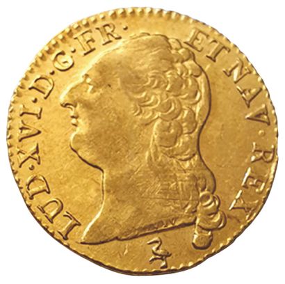 null LOUIS XVI.

1774-1792.

Louis d'or à la tête nue. 1787 A. Paris. 

Gad.361....