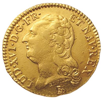 LOUIS XVI. 

1774-1792.

Louis d'or à la...