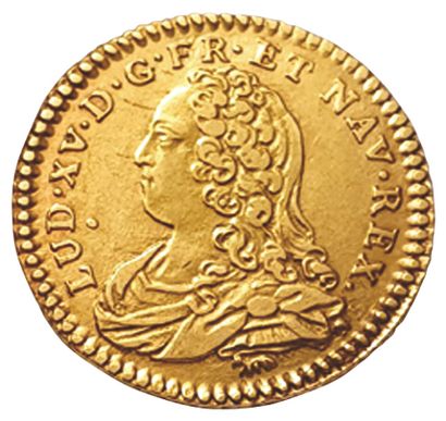 LOUIS XV.

1715-1774. 

Demi-Louis d'or aux...