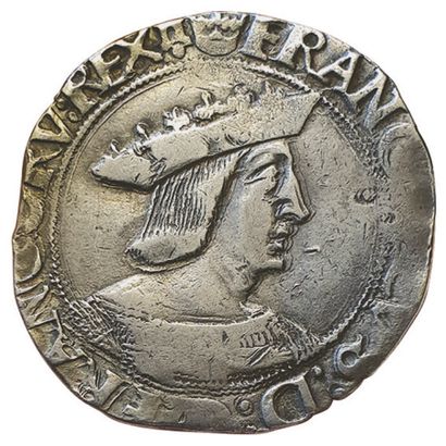 null Francis I. 

1515-1547. 

Teston with bare shoulder. Tours. 9,32grs. March.2385....