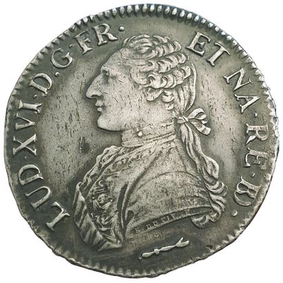 null LOUIS XVI. 

Ecu de Béarn aux branches d'olivier. 1784. Pau.

29,27grs. Gad.356a....