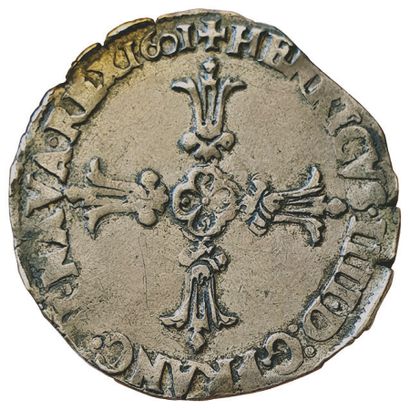 null HENRI IV. HUITIEME D'ECU. 

1601 F. Angers.

4,98grs. Sb.4688 (1 ex.). Rare....