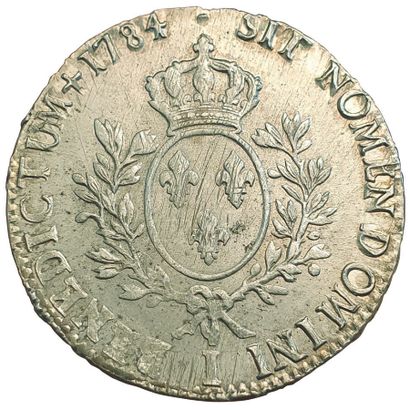 null LOUIS XVI.

Ecu aux branches d'olivier. 1784 I. Limoges.

29,21 grs. Gad.356....
