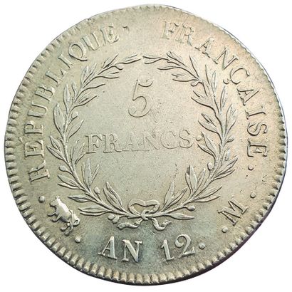 null 5 FRANCS 

An 12 M. Toulouse.

25grs. F.301/20. TTB+