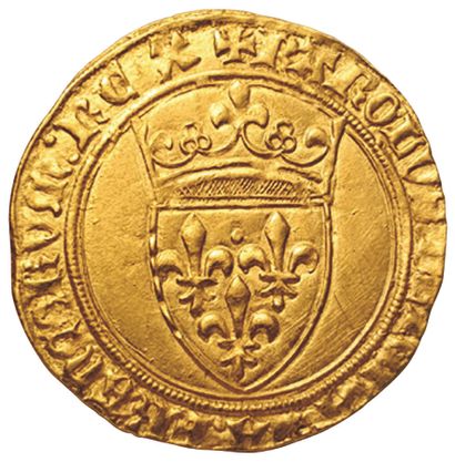 CHARLES VI.

1380-1422.

Ecu d'or à la couronne.

Point...