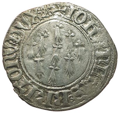null BRITAIN. JOHN IV OR V. 

1345-1411. 

White with nine flecks. 2,72grs. Dy.2...
