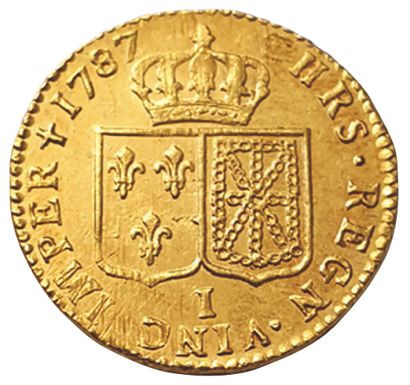null LOUIS XVI.

1774-1792.

Louis d'or à la tête nue. 1787 I. Limoges. Gad.361 (...