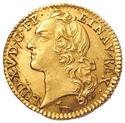 LOUIS XV.

1715-1774.

Louis d'or au bandeau....