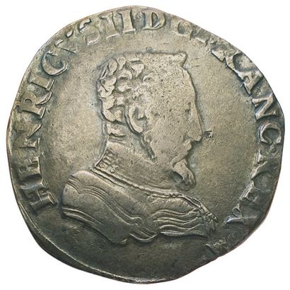 null FRANÇOIS II. 

1559-1560. 

(Au nom d'Henri II). Teston à la tête nue. 1560...