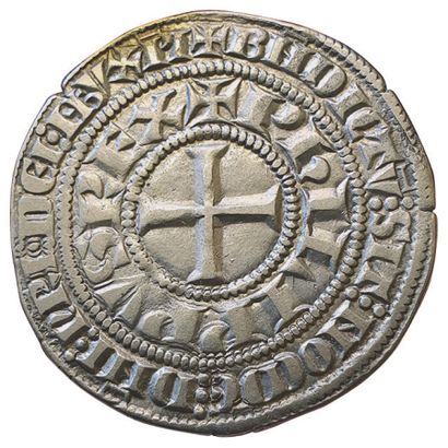 null PHILIPPE IV LE BEL. 

1285-1314. 

Gros Tournois à l'O rond. 4,14grs. SUP