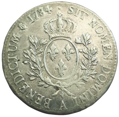 null LOUIS XVI.

Ecu aux branches d'olivier. 1784 A. Paris.

29,42 grs. Gad.356....