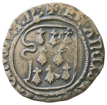 null BRITAIN. FRANÇOIS I. 

White to the Targe. Rennes. 

2,6grs. Dy.319. 	TTB/T...