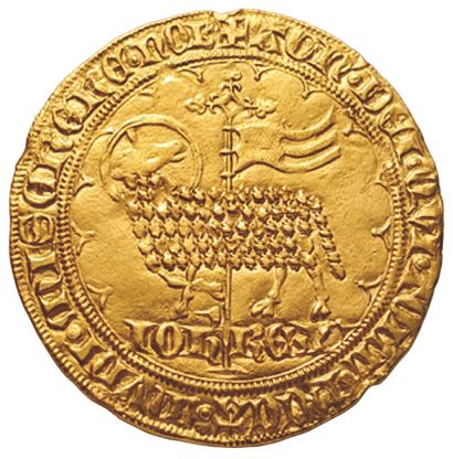 JEAN II LE BON.

1350-1364. 

Mouton d'or....