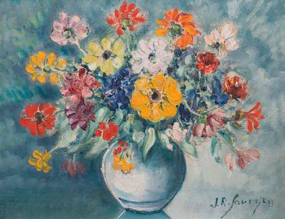 null Jean-Roger SOURGEN (1883-1978)

Bouquet de fleurs

Huile sur contreplaqué signé...