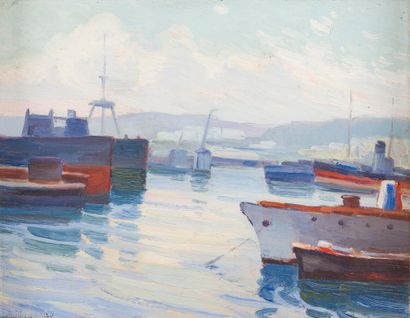 null Philippe LONG (1872-1957)

Port d'Alger

Huile sur carton, signé en bas à gauche.

19...