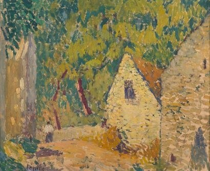 null Joseph LÉPINE (1867-1943)

Maisons en Corrèze

Huile sur papier marouflé sur...