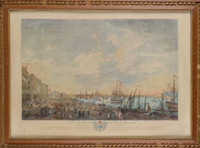 null D'après Joseph VERNET (1714-1789)

Vue de la ville et du Port de Bordeaux

Gravure...