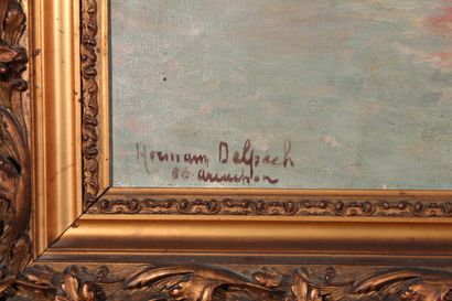 null Hermann DELPECH (1864-1945)

Un dimanche à Arcachon, 1906

Huile sur toile signée...