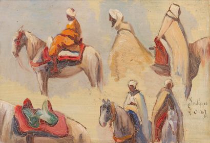 null Philippe LONG (1872-1957)

Études de cavaliers orientalistes

Deux huiles sur...