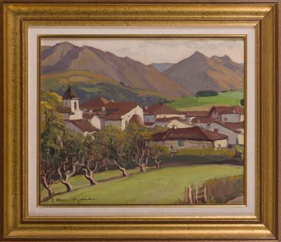 null Pierre-Albert BEGAUD (1901-1956)

Vue du village de Çaro. Pays-Basque

Huile...
