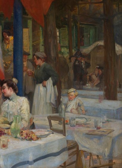 null Alex LIZAL (1878-1915)

L'Assemblade au Pays Landais, 1904

Huile sur toile,...