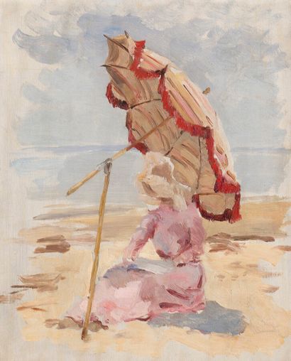 null Paul ANTIN (1863-1930)

Femme lisant sur une plage du Bassin, vers 1900

Esquisse...