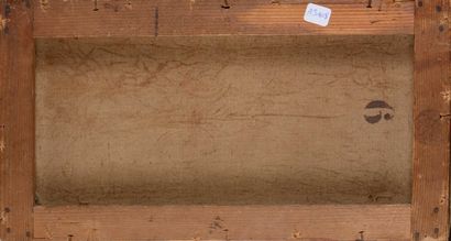 null ÉCOLE DU XIXème

Vue du Cap Ferret

Huile sur toile.

21,5 x 40,5 cm. 

(Petits...