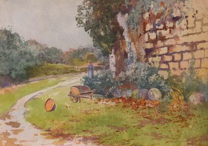 null Raoul DOSQUE (1860-1937)

Château Dulamont à Blanquefort, effet du matin

Aquarelle...