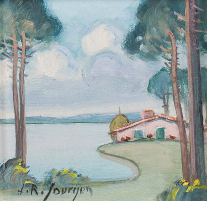 null Jean-Roger SOURGEN (1883-1978)

L'étang blanc

Huile sur panneau de contreplaqué...