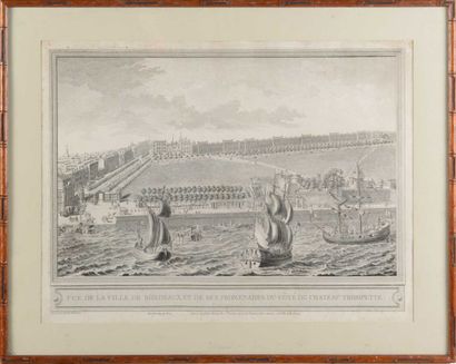 null Nicolas Leroy de BAZEMONT (Portugal, 1690 Bordeaux, 1770)

Vue de la ville de...