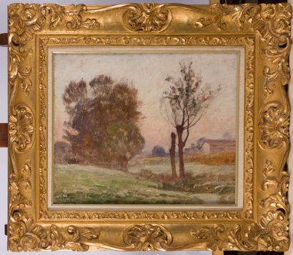 null Paul SEBILLEAU (1847-1907)

La Brède, 1902

Huile sur toile signée, située et...