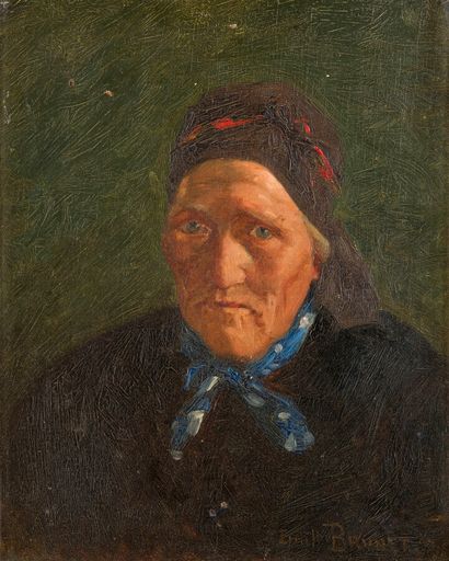 null Émile BRUNET (1869-1943)

Portrait, 1897

Huile sur toile signée et datée "1897"...